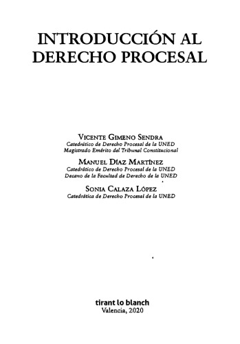 Introducción Al Derecho Procesal