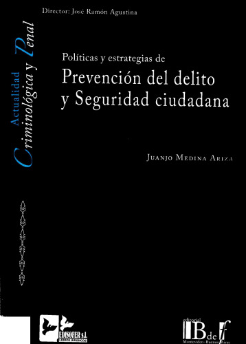 Políticas y estrategias de prevención del delito y seguridad ciudadana