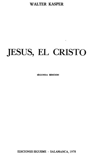 Jesus, el Cristo