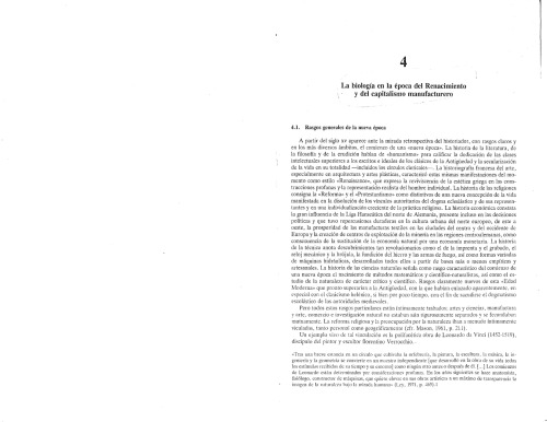 Historia de la biologia : Teorias, metodos, instituciones y biografias breves
