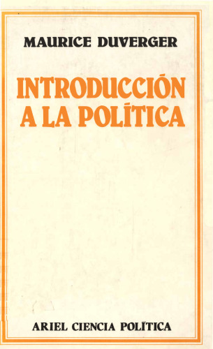 Introducción a la política