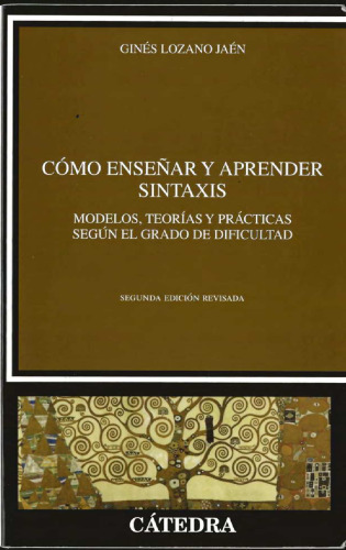 Cómo enseñar y aprender sintaxis