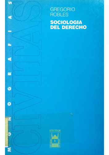 Sociología del derecho /