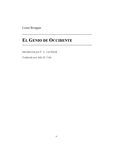 El Genio de Occidente