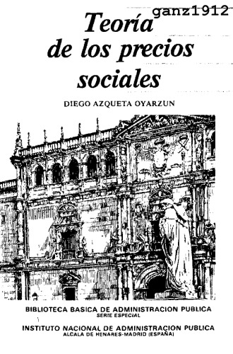 Teoría de los precios sociales