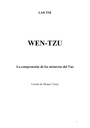 Wen-Tzu