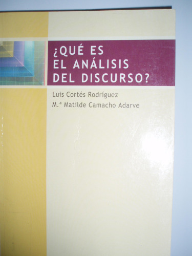 ¿Qué es el análisis del discurso?