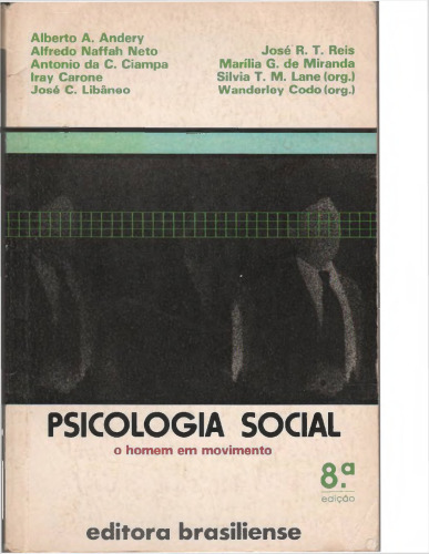 Psicologia social - O homem em movimento