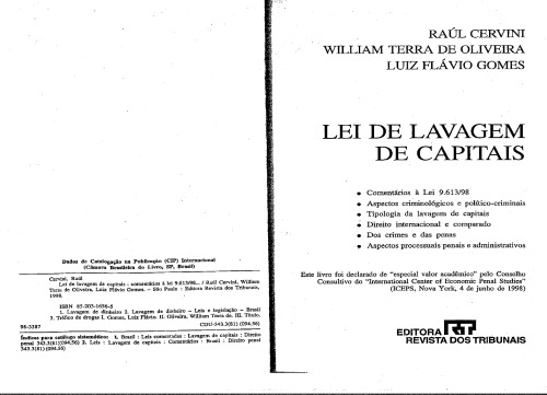 Lei de Lavagem de Capitais