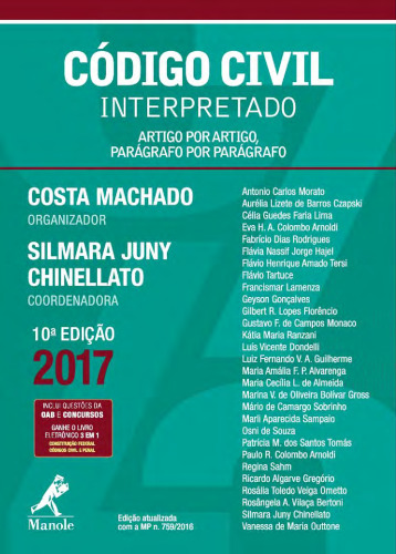 Código Civil Interpretado Artigo por Artigo, Parágrafo por Parágrafo