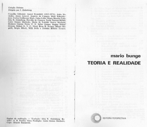 Teoria e Realidade