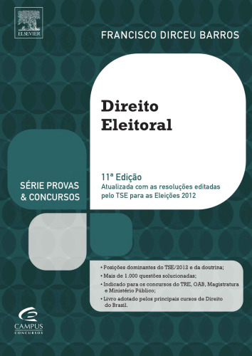 Direito Eleitoral - Série Provas e Concursos