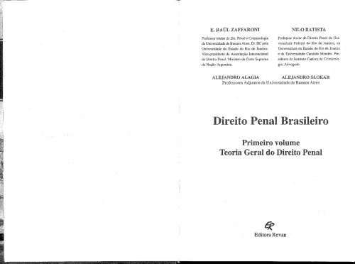 Direito Penal Brasileiro I