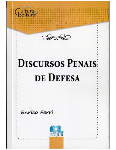 Discursos Penais de Defesa