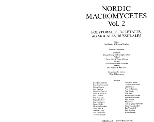 Nordic macromycetes