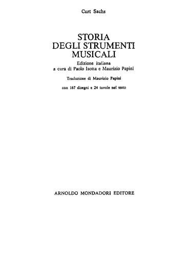 Storia degli strumenti musicali
