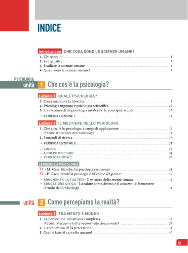 Essere umani. Psicologia e Pedagogia.