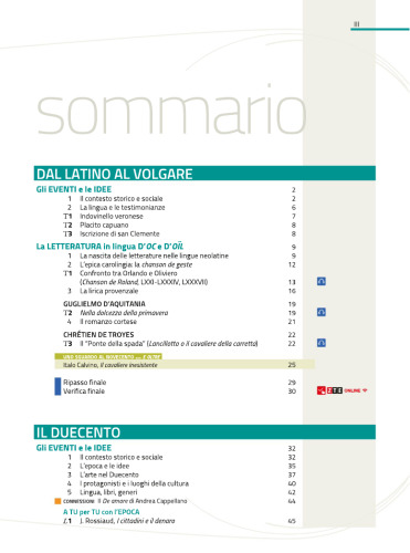 L'ottima compagnia. Ediz. rossa. Dal Duecento al Cinquecento (Vol. 1)