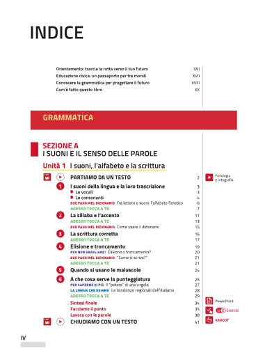 Grammatica in agenda. Grammatica, lessico e comunicazione. Volume unico.