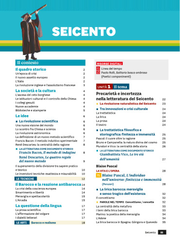 Vivere la letteratura. Dal Seicento al primo Ottocento (Vol. 2)