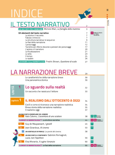 Leggere conta. Narrativa.