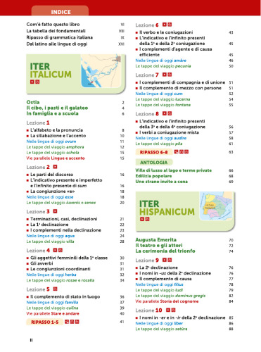 LL. 50 lezioni di latino. Con Vocabolario.