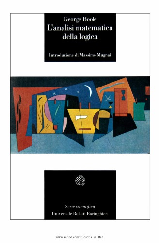 L'analisi matematica della logica
