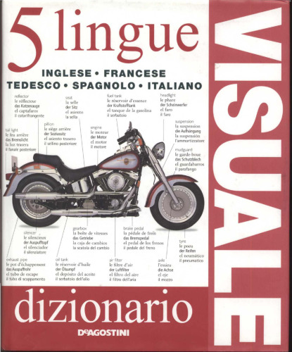Dizionario visuale in 5 lingue. Inglese, francese, tedesco, spagnolo, italiano