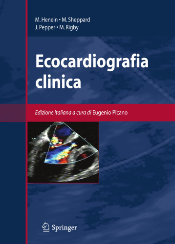 Ecocardiografia clinica (Italian Edition)