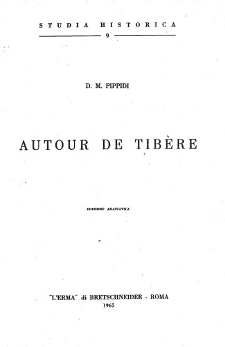 Autour de Tibère