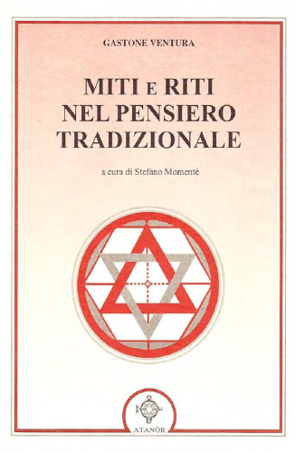 Miti e riti nel pensiero tradizionale