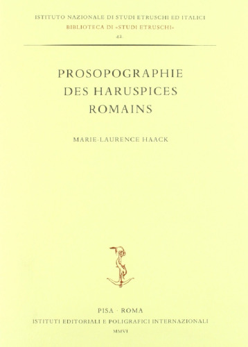 Prosopographie des haruspices romains