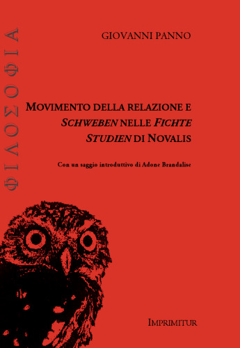 Movimento della relazione e Schweben nelle Fichte Studien di Novalis