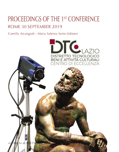 Proceedings of the 1st Conference DTC Lazio-Centre of Excellence (Lazio Technological District for Cultural Heritage), Rome 30 September 2019