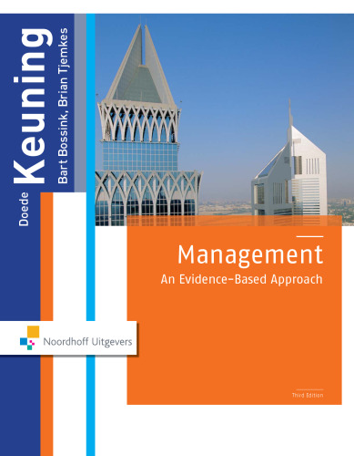Management: An Evidence-Based Approach