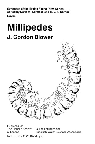 Millipedes. Keys and notes for the identification of the species