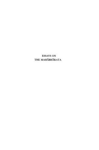 Essays on the Mahabharata (Brill's Indological Library)