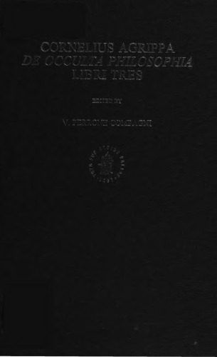 De occulta philosophia libri tres