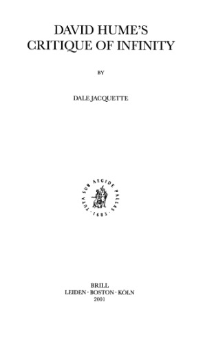 David Hume's Critique of Infinity