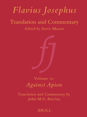 Flavius Josephus: Against Apion