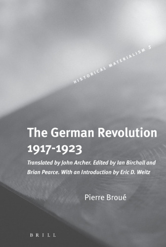 The German Revolution, 1917-1923