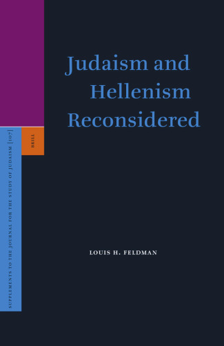 Judaism and Hellenism reconsidered