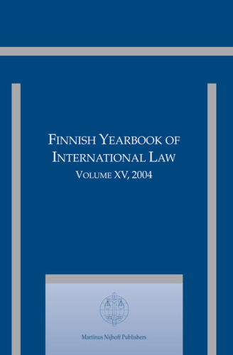 Finnish Yearbook of International Law: Volume XV, 2004 (Finnish Yearbook of International Law) (v. 15)