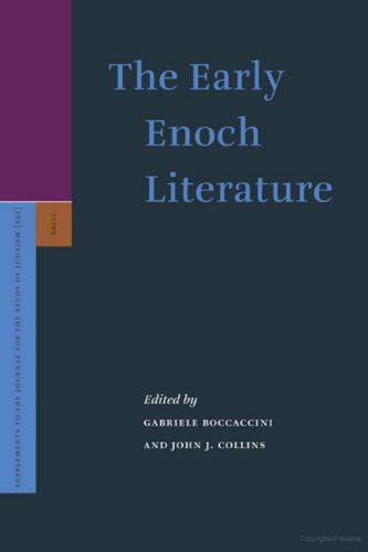 The Early Enoch Literature