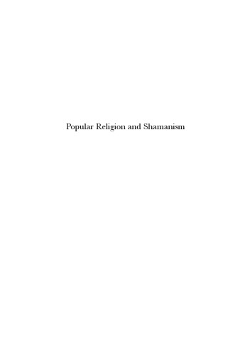 Popular Religion and Shamanism