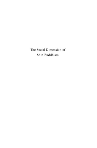 The Social Dimension of Shin Buddhism
