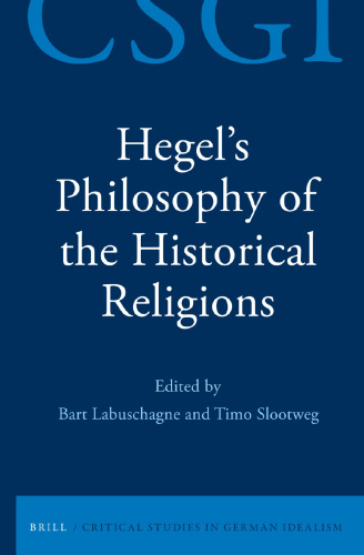 Hegel’s Philosophy of the Historical Religions