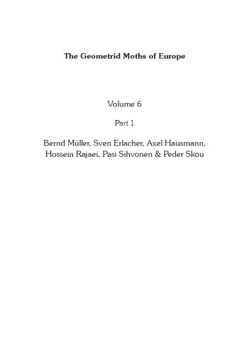 Ennominae II (Geometrid Moths of Europe)