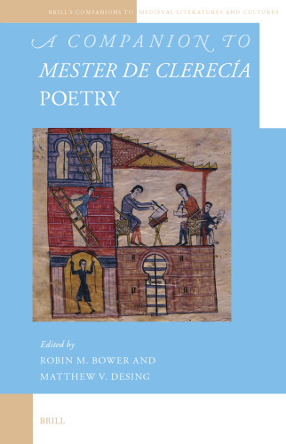 A Companion to Mester de Clerecía Poetry