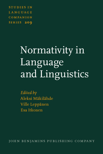 Normativity in Language and Linguistics